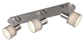Trio - Spotlámpa WAILER 3xGU10/5W/230V matt króm