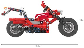 COGO® 5809 | lego-technic-kompatibilis építőjáték | 300 db építőkocka | Motorbicikli