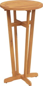 vidaXL tömör akácfa kerti bárasztal Ø60 x 105 cm