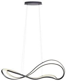 Redo 01-3599 - Dimmelhető LED kábeles csillár TEMPEST LED/58W/230V fekete