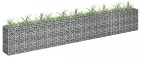 horganyzott acél gabion magaságyás 360 x 30 x 60 cm