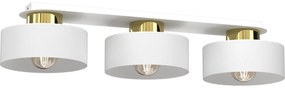 Mennyezeti lámpa MARTI 3xE27/15W/230V fehér/arany