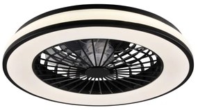 LED Dimmelhető mennyezeti lámpa ventilátorral LED/48W/230V 3000-6500K + távirányító