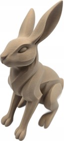 3D dekorációs figura Húsvéti nyuszi húsvéti dekoráció 25 cm