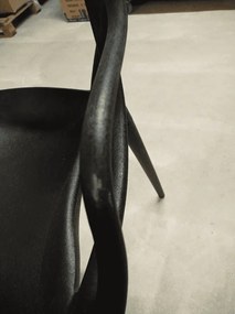 AKCIÓ Fekete műanyag szék KATO II. osztály