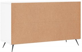fehér szerelt fa tálalóasztal 100 x 36 x 60 cm
