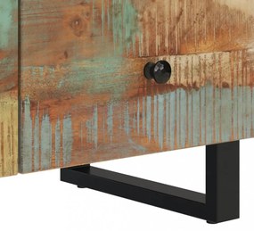 tömör újrahasznosított fa TV-szekrény 70 x 33 x 46 cm