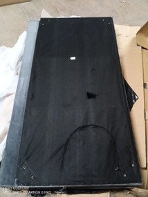 AKCIÓ Szürke kinyitható kanapé MORITZ VELVET II. minőség