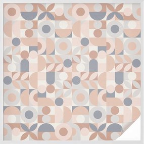 Ablaküveg fólia Adatvédelem Absztrakt mozaik 100x100 cm