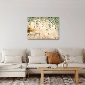 Kép - Tó, akvarell (70x50 cm)