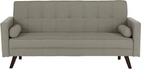 Kinyitható kanapé, szürke-barna TAUPE szövet, OTISA