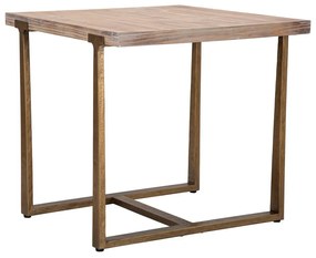 Natúr színű étkezőasztal 80x80 cm Ankara – Mauro Ferretti