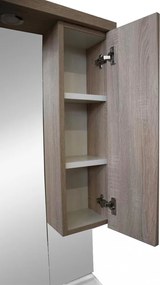 Nerva 85 komplett fürdőszobabútor, Rauna szil