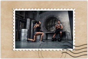 Poszterek 60x40 Illegális edzőterem Garázs