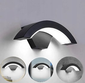 18W Kültéri fali lámpa Led kerti homlokzati lámpa IP65