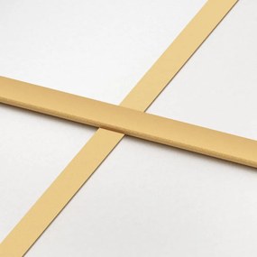 aranyszínű ESG tejüveg és alumínium tolóajtó 90 x 205 cm
