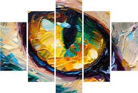 Kép - Macskaszem festmény (150x105 cm)