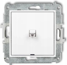 Karlik Mini fehér amerikai típusú egypólusú kapcsoló