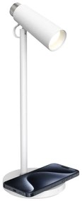 Immax 08990L - LED Dimmelhető asztali lámpa Qi töltővel TIT LED/12W/230V fehér
