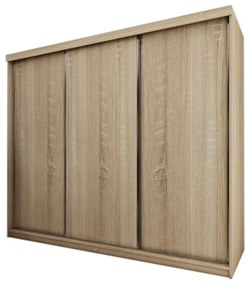 TALIA 25 tolóajtós szekrény, 250x200x62, sonoma tölgy