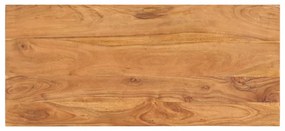 tömör akácfa dohányzóasztal 100 x 45 x 33 cm