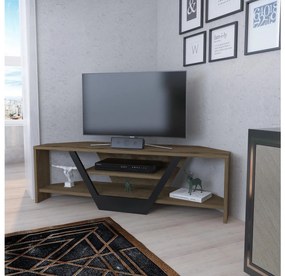TV asztal/Szekrény Sarra (tölgy + fekete) . 1102562