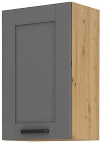 Felső konyhaszekrény Lucid 45 G 72 1F (artisan tölgy + dustgrey). 1045593