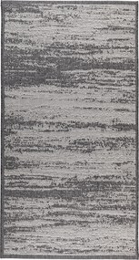 Lapos Szövésű Járdaszőnyeg Konyhába Erkélyre Zsinóros Szürke 80x150CM