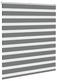 zebrafüggönnyel sötét szürke szövetszélesség 115,9cm poliészter