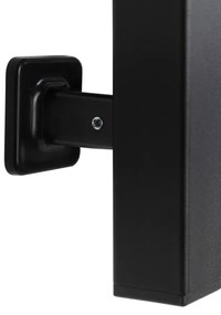 Fürdőszobai létra típusú törölközőszárító termosztáttal LARGO 541W/230V 120,6 cm IP44 fekete jobb oldali