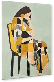 Kép kézzel festett részletekkel 70x100 cm Penelope – Styler