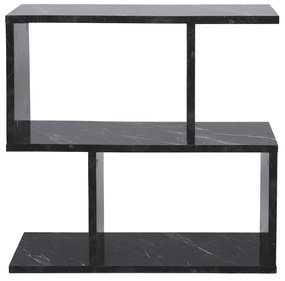 Kis asztal Life - Fekete, Marble