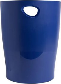 Papírkosár, 15 liter, PP, EXACOMPTA Ecobin, sötétkék (EX45303D)