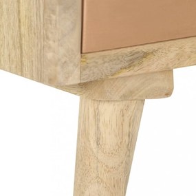 tömör mangófa TV-szekrény 110 x 30 x 45 cm