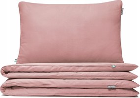 Ágyneműhuzat Basic Piszkos rózsaszín 140x200 cm 1x 80x70 cm Mumla