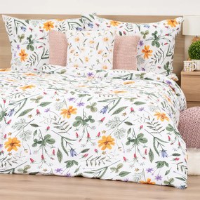 4Homet Wildflower Bliss krepp ágyneműhuza, 140 x 200 cm, 70 x 90 cm, 140 x 200 cm, 70 x 90 cm