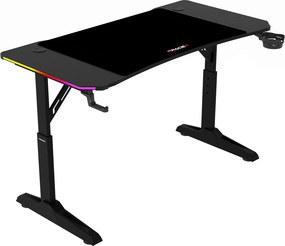 NERO állítható gamer asztal 160 × 60 cm