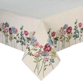 Abrosz gobelin asztalhoz 1242/NAT méretek 140x180 cm virág minta