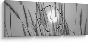 Kép - Mező naplementében (órával) (90x30 cm)