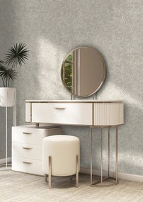 Holden Decor Essence Boa Bead szürke kígyóbőr mintás fémhatású vlies tapéta – 99541