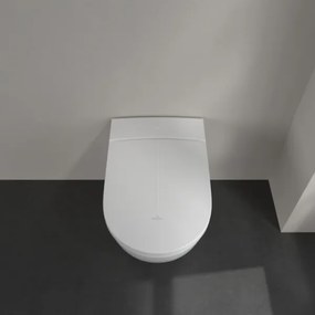 Villeroy & Boch V0E100R1 - Falra szerelhető bidé SoftClose ülőkével VICLEAN alpesi fehér + távirányító
