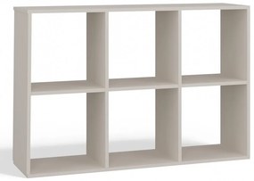 Malax 2x3 polc, 110x75x30 cm, kasmír