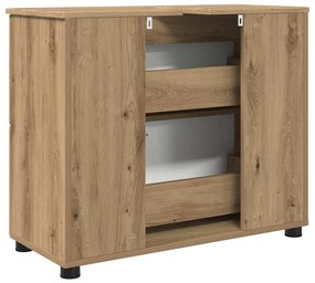 Fürdőszoba Székény kézműves tölgy 76.5 x 35 x 64 cm Faanyag