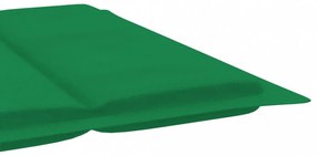 zöld oxford szövet napozóágy párna 186 x 58 x 3 cm