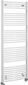 ORBIT Fürdőszobai radiátor, íves, 600x1680mm, 1013W, fehér (ILO66T)