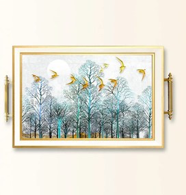 Üveg tálca, 38×24 cm – TPB9940