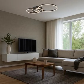 Rabalux 71485 - LED dimmelhető mennyezeti lámpa LUREO LED/24W/230V 3000-6500K 46x33 cm + távirányító