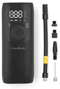 Nedis PAAC10BK - Digitális zsebkompresszor 4000 mAh 5V