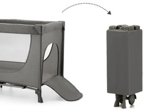 KINDERKRAFT - Utazó kiságy JOY 2 szürke