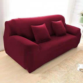 Fotel-, és kanapévédő huzat több típusban-2 személyes kanapéhoz-bordó